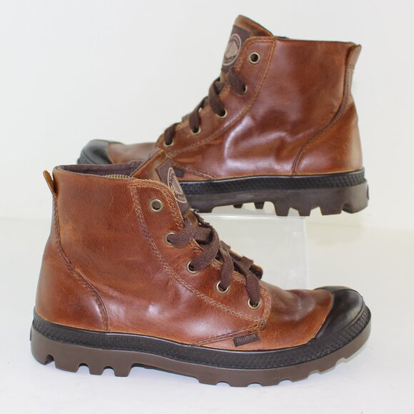 Palladium Pampa Hi Top Leather Boot Women's (6.5 US) - Picture 3 of 8